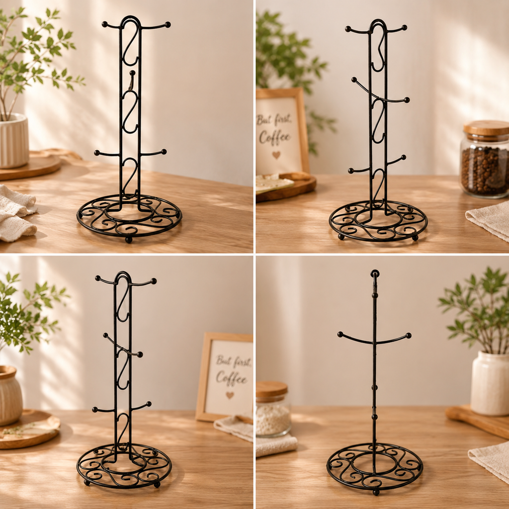 MugMuse 6-Hook Mug Tree