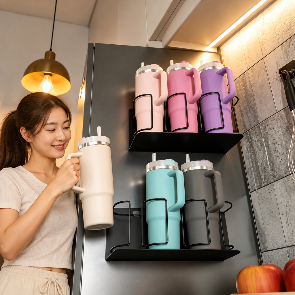 MugMuse Magnetic Tumbler Rack